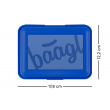 Box na desiatu Logo modrý