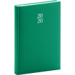 Denný diár Capys 2020, zelený,15 x 21 cm