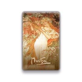 Magnet Alfons Mucha - Jar, 54 × 85 mm
