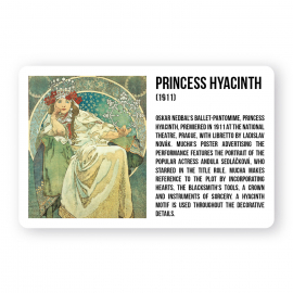 Magnetka Alfons Mucha - Princezná