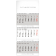 Nástenný kalendár 3měsíční standard skládací SK 2020, 29,5 x 72 cm