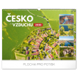 Nástenný kalendár Česko ze vzduchu CZ 2020, 48 x 33 cm