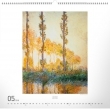 Nástenný kalendár Claude Monet 2018, 48 x 46 cm