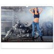 Nástenný kalendár Girls & Bikes 2022, 48 × 33 cm