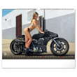 Nástenný kalendár Girls & Bikes – Jim Gianatsis 2021, 48 × 33 cm