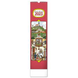 Nástěnný kalendář Josef Lada 2023, 33 × 46 cm