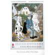 Nástěnný kalendář Josef Lada – Pohádky 2019, 33 x 46 cm
