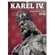 Nástenný kalendár Karel IV. – Země Koruny české 2018, 33 x 46 cm