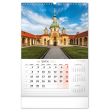 Nástenný kalendár Kostoly a pútnické miesta 2022, 33 × 46 cm