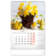Nástenný kalendár Kvety 2022, 33 × 46 cm