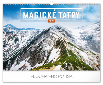 Nástenný kalendár Magické Tatry 2020, 48 x 33 cm