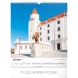 Nástenný kalendár Pamätihodnosti Slovenska SK 2019, 30 x 34 cm