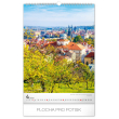 Nástenný kalendár Praha 2020, 33 x 46 cm