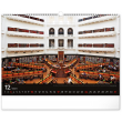 Nástenný kalendár Svetové knižnice 2023, 48 × 33 cm