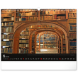 Nástenný kalendár Svetové knižnice 2023, 48 × 33 cm