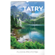 Nástenný kalendár Tatry 2019, 33 x 46 cm
