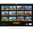 Nástenný kalendár Trucks 2019, 48 x 33 cm
