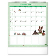 Nástenný rodinný plánovací kalendár Krtko 2023, 30 × 34 cm