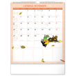 Nástenný rodinný plánovací kalendár Krtko 2023, 30 × 34 cm