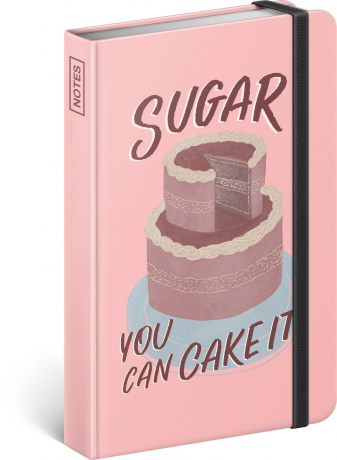 Notes Sugar – Studio Tabletters, linajkovaný, 11 × 16 cm