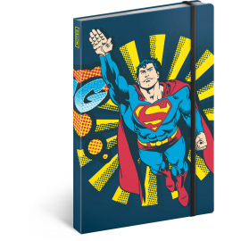 Notes Superman – Bang, linajkovaný, 13 x 21 cm