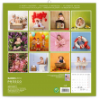 Poznámkový kalendár Babies – Vera Zlevorová 2019, 30 x 30 cm