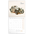 Poznámkový kalendár Classic Cars – Václav Zapadlík, 2021, 30 × 30 cm