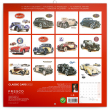 Poznámkový kalendár Classic Cars – Václav Zapadlík, 2022, 30 × 30 cm