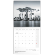 Poznámkový kalendář New York 2020, 30 × 30 cm