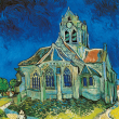 Poznámkový kalendár Vincent van Gogh 2023, 30 × 30 cm