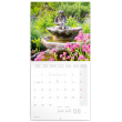 Poznámkový kalendár Záhrady 2021, 30 × 30 cm