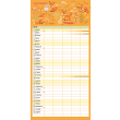 Rodinný plánovací kalendár 2022, 30 × 30 cm