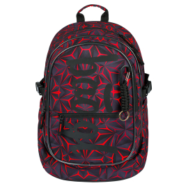 Školský batoh Core Red Polygon