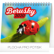 Stolní kalendář Berušky CZ 2020, 16,5 x 13 cm