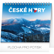 Stolní kalendář České hory CZ 2020, 16,5 x 13 cm
