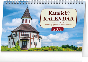 Stolový kalendár Katolícky kalendár SK 2021, 23,1 × 14,5 cm