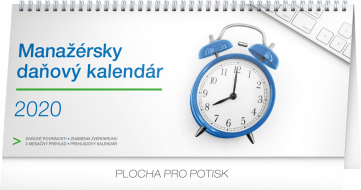 Stolový kalendár Manažérsky daňový SK 2020, 33 x 14,5 cm