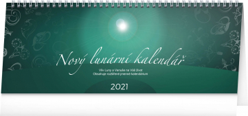 Stolový kalendár Nový lunárny kalendár 2021, 33 × 12,5 cm