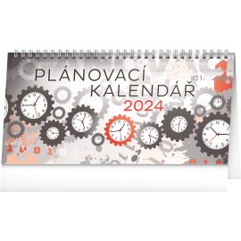 Stolový kalendár Plánovací 2024, 25 × 12,5 cm