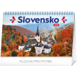 Stolový kalendár Slovensko 2019 SK, 23,1 x 14,5 cm
