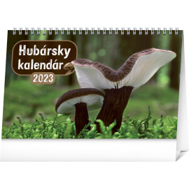 Stolový Hubársky kalendár 2023, 23,1 × 14,5 cm