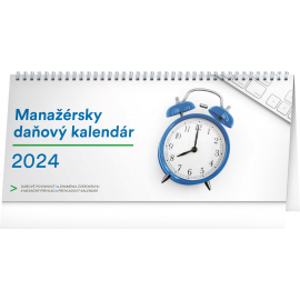 Stolový kalendár Manažérsky daňový 2024, 33 × 14,5 cm