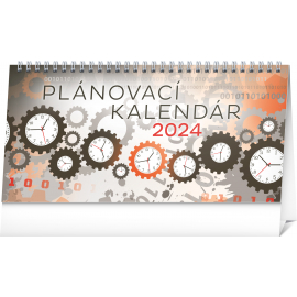 Stolový kalendár Plánovací 2024, 25 × 12,5 cm