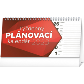 Stolový kalendár Plánovací riadkový 2023, 25 × 12,5 cm