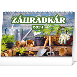 Stolový kalendár Záhradkár 2024, 23,1 × 14,5 cm