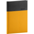 Týždenný diár Dado 2022, žlto–čierny, 15 × 21 cm