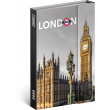 Týdenní magnetický diář Londýn 2020, 11 × 16 cm